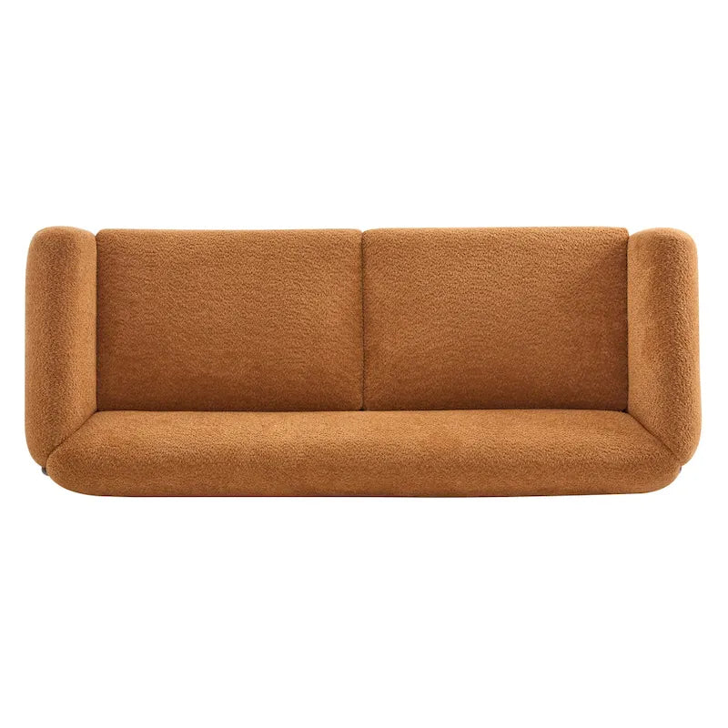 Canapé 3 places Boucle – Blanc / Caramel / Bleu marine / Amande / Vert olive