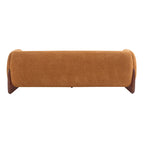 Canapé 3 places Boucle – Blanc / Caramel / Bleu marine / Amande / Vert olive