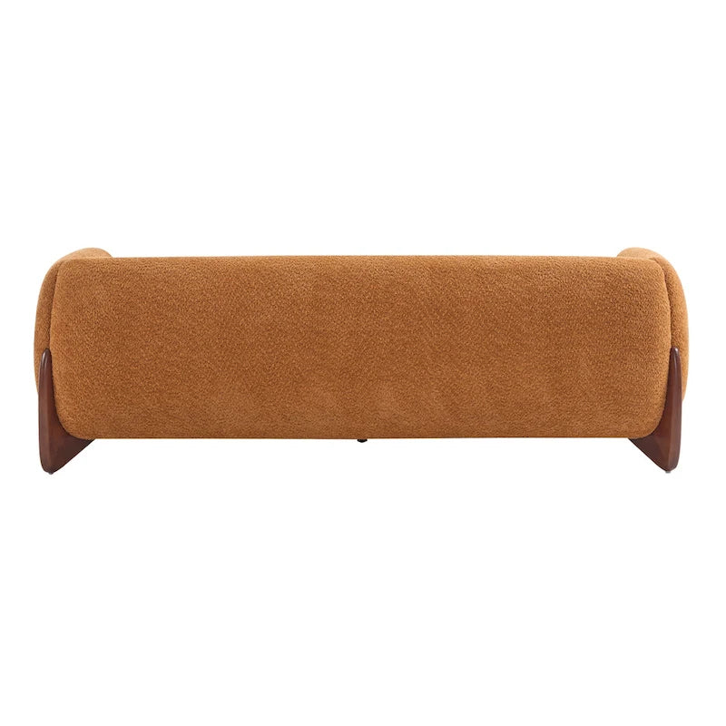 Canapé 3 places Boucle – Blanc / Caramel / Bleu marine / Amande / Vert olive