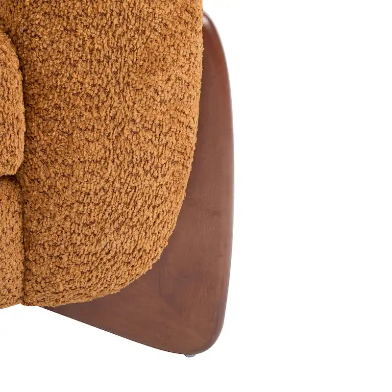 Canapé 3 places Boucle – Blanc / Caramel / Bleu marine / Amande / Vert olive
