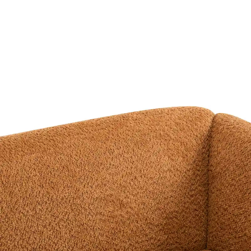 Canapé 3 places Boucle – Blanc / Caramel / Bleu marine / Amande / Vert olive