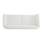 Canapé 3 places Boucle – Blanc / Caramel / Bleu marine / Amande / Vert olive