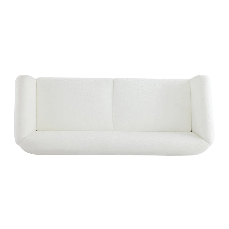 Canapé 3 places Boucle – Blanc / Caramel / Bleu marine / Amande / Vert olive