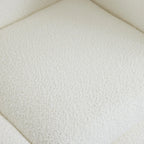 Canapé 3 places Boucle – Blanc / Caramel / Bleu marine / Amande / Vert olive