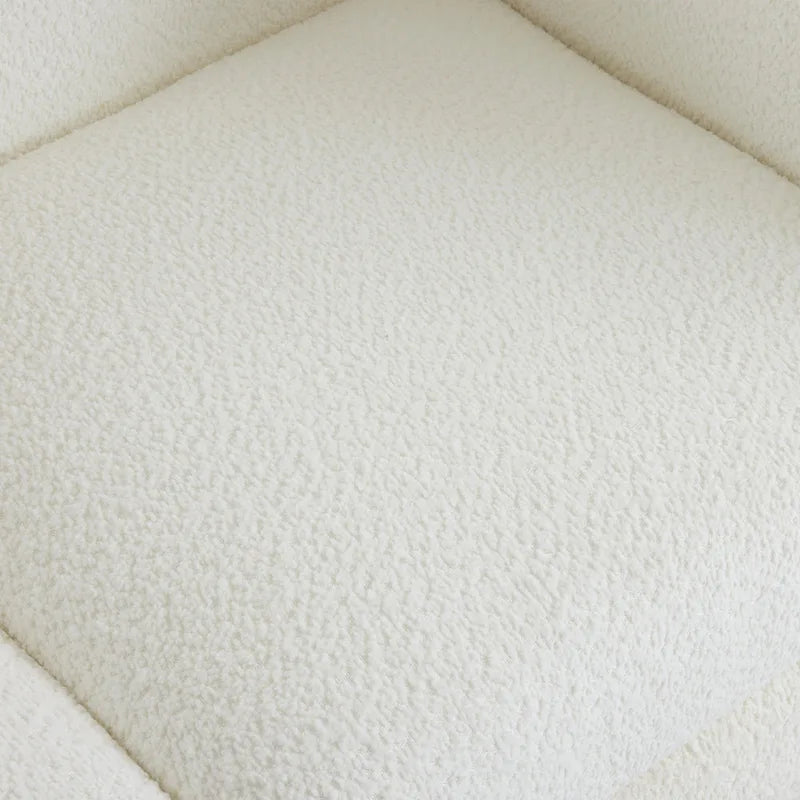 Canapé 3 places Boucle – Blanc / Caramel / Bleu marine / Amande / Vert olive