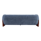 Canapé 3 places Boucle – Blanc / Caramel / Bleu marine / Amande / Vert olive