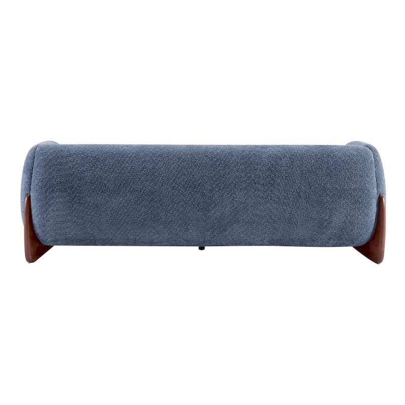 Canapé 3 places Boucle – Blanc / Caramel / Bleu marine / Amande / Vert olive