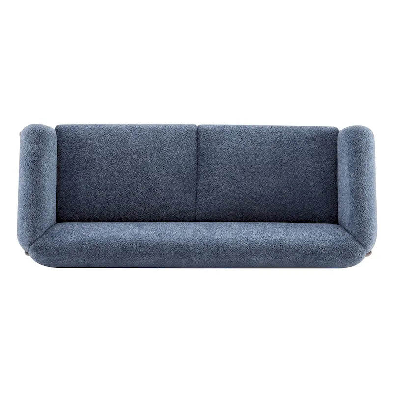 Canapé 3 places Boucle – Blanc / Caramel / Bleu marine / Amande / Vert olive