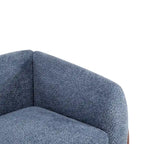 Canapé 3 places Boucle – Blanc / Caramel / Bleu marine / Amande / Vert olive