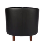 Fauteuil accent en similicuir (PU) — Gris / Noir / Marron / Turquoise / Vert