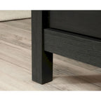 Armoire autoportante avec portes et tiroir, 1 personne - Blanc doux / Chêne corbeau / Chêne mystique