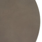 Table d'appoint ronde en béton gris, extérieur